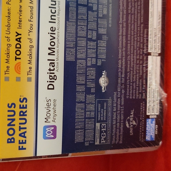 🌲 NWT Unbroken - Path to Redemption Blu-ray movie film Special Edition - Picture 3 of 5